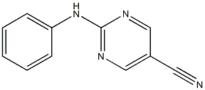 2-anilino-5-pyrimidinecarbonitrile Struktur