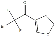 2-bromo-1-(4,5-dihydrofuran-3-yl)-2,2-difluoroethanone Struktur