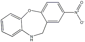 2-nitro-10,11-dihydrodibenzo[b,f][1,4]oxazepine Struktur