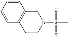 2-(methylsulfonyl)-1,2,3,4-tetrahydroisoquinoline Struktur