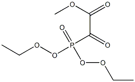 methyl 2-(diethoxyphosphoryl)-2-oxoacetate Struktur