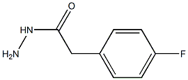 2-(4-fluorophenyl)acetohydrazide Struktur