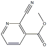 methyl 2-cyanonicotinate Struktur