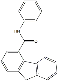 N4-phenyl-9H-4-fluorenecarboxamide Struktur