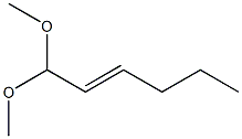 1,1-dimethoxyhex-2-ene Struktur