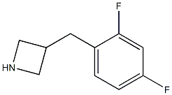 3-(2,4-difluorobenzyl)azetidine Struktur