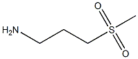 3-(methylsulfonyl)propan-1-amine Struktur