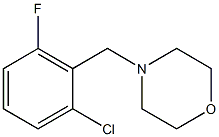 4-(2-chloro-6-fluorobenzyl)morpholine Struktur