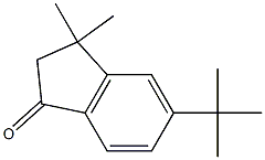 3,3-dimethyl-5-tert-butyl-2H-inden-1-one Struktur