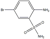 2-Amino-5-bromobenzenesulfonamide Struktur