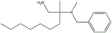 (1-amino-2-methylnonan-2-yl)(benzyl)methylamine Struktur