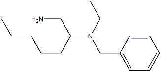 (1-aminoheptan-2-yl)(benzyl)ethylamine Struktur