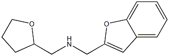 (1-benzofuran-2-ylmethyl)(oxolan-2-ylmethyl)amine Struktur