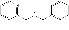 (1-phenylethyl)[1-(pyridin-2-yl)ethyl]amine Struktur