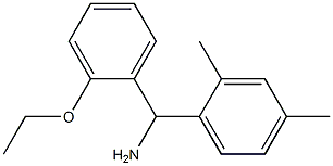 (2,4-dimethylphenyl)(2-ethoxyphenyl)methanamine Struktur