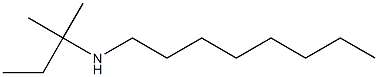 (2-methylbutan-2-yl)(octyl)amine Struktur