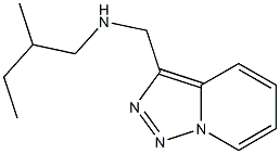 (2-methylbutyl)({[1,2,4]triazolo[3,4-a]pyridin-3-ylmethyl})amine Struktur