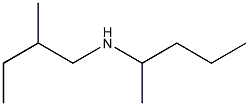 (2-methylbutyl)(pentan-2-yl)amine Struktur