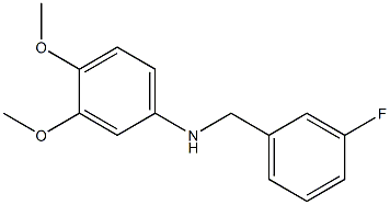 (3,4-dimethoxyphenyl)(3-fluorophenyl)methylamine Struktur