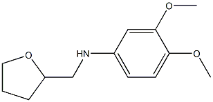 (3,4-dimethoxyphenyl)(tetrahydrofuran-2-yl)methylamine Struktur