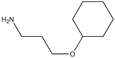 (3-aminopropoxy)cyclohexane Struktur