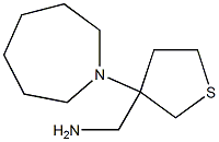 (3-azepan-1-yltetrahydrothien-3-yl)methylamine Struktur