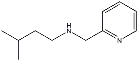 (3-methylbutyl)(pyridin-2-ylmethyl)amine Struktur