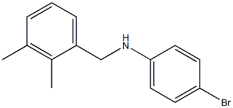 (4-bromophenyl)(2,3-dimethylphenyl)methylamine Struktur