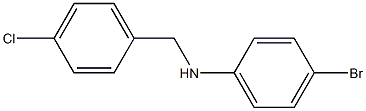 (4-bromophenyl)(4-chlorophenyl)methylamine Struktur