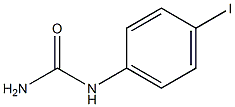 (4-iodophenyl)urea Struktur