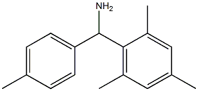 (4-methylphenyl)(2,4,6-trimethylphenyl)methanamine Struktur