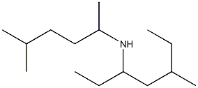 (5-methylheptan-3-yl)(5-methylhexan-2-yl)amine Struktur