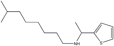 (7-methyloctyl)[1-(thiophen-2-yl)ethyl]amine Struktur