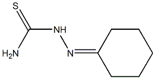 (cyclohexylideneamino)thiourea Struktur