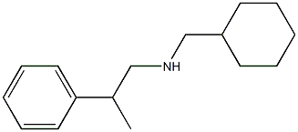 (cyclohexylmethyl)(2-phenylpropyl)amine Struktur