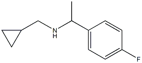 (cyclopropylmethyl)[1-(4-fluorophenyl)ethyl]amine Struktur