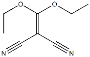 (diethoxymethylene)malononitrile Struktur