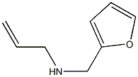 (furan-2-ylmethyl)(prop-2-en-1-yl)amine Struktur