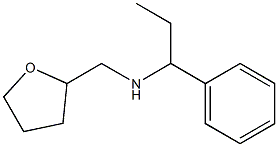 (oxolan-2-ylmethyl)(1-phenylpropyl)amine Struktur