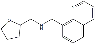 (oxolan-2-ylmethyl)(quinolin-8-ylmethyl)amine Struktur