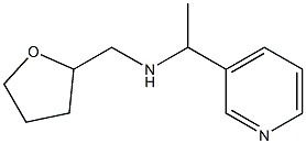 (oxolan-2-ylmethyl)[1-(pyridin-3-yl)ethyl]amine Struktur