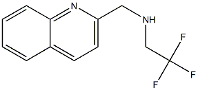 (quinolin-2-ylmethyl)(2,2,2-trifluoroethyl)amine Struktur