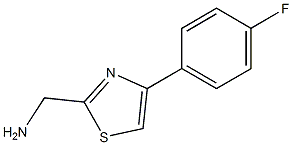 [4-(4-fluorophenyl)-1,3-thiazol-2-yl]methanamine Struktur