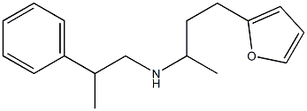 [4-(furan-2-yl)butan-2-yl](2-phenylpropyl)amine Struktur