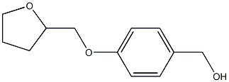 [4-(oxolan-2-ylmethoxy)phenyl]methanol Struktur