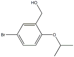 [5-bromo-2-(propan-2-yloxy)phenyl]methanol Struktur