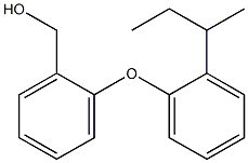 {2-[2-(butan-2-yl)phenoxy]phenyl}methanol Struktur