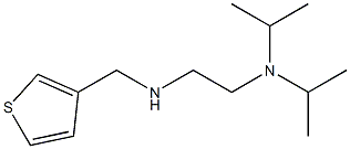 {2-[bis(propan-2-yl)amino]ethyl}(thiophen-3-ylmethyl)amine Struktur