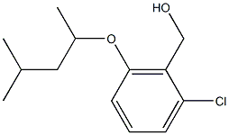 {2-chloro-6-[(4-methylpentan-2-yl)oxy]phenyl}methanol Struktur