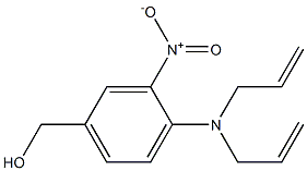 {4-[bis(prop-2-en-1-yl)amino]-3-nitrophenyl}methanol Struktur